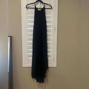 Black maxi dress